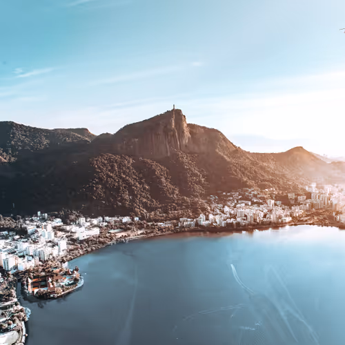 A lagoa do Rio