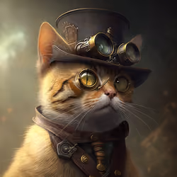 Steampunk Cat