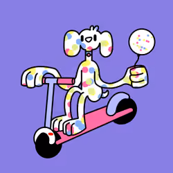 Scooter dog #07