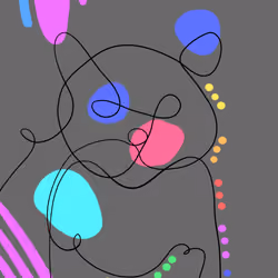 Abstract Cat 47