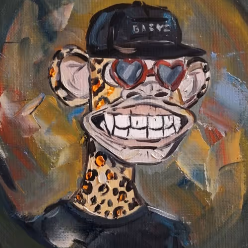 Oil Painting With A Brush