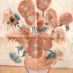 Meta Sunflowers #2 - Van Gogh