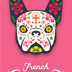 Sugar Skull French Bulldog