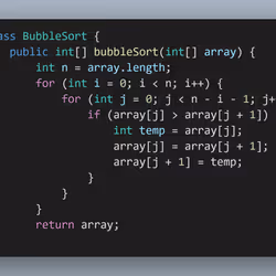 Bubble Sort (Java)