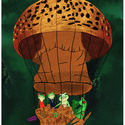 Hot air mushroom