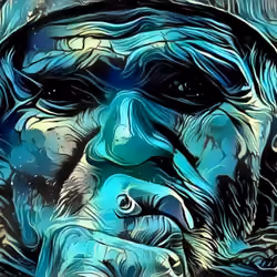 Deep Blue Beard #1