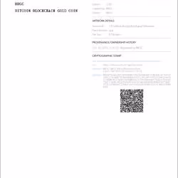 Certificate of Authenticity
