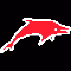 red majestic dolphin