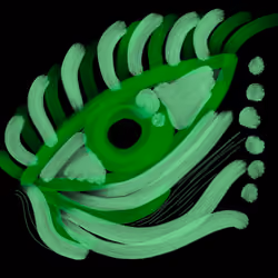 Karmic eye green