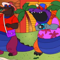 Crocodile travel 