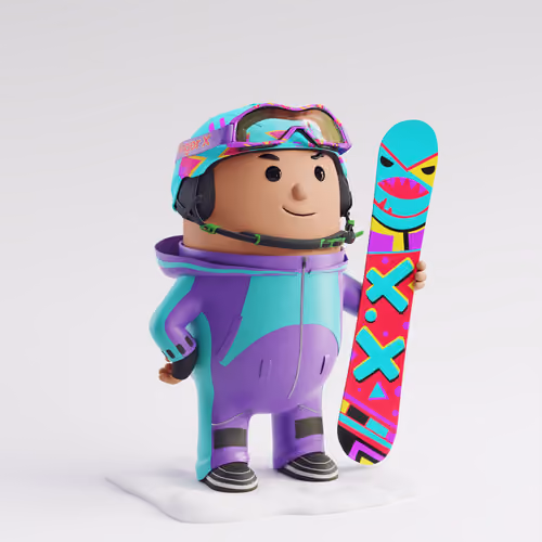 FingerX #356 - Snowboarder