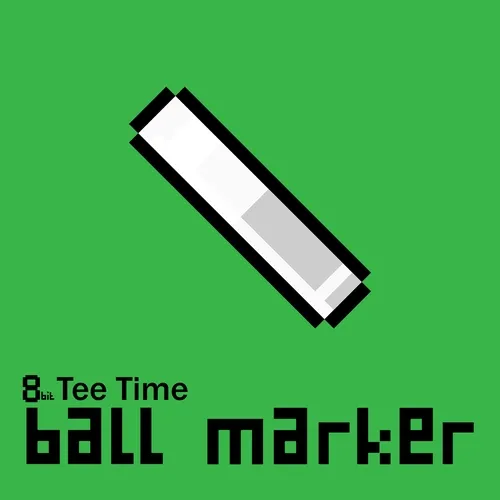 8bit Tee Time Ball Marker 021