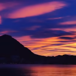 Lago Di Lugano Sunset #1
