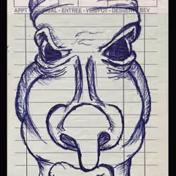 Guest Check Sketch #045/075