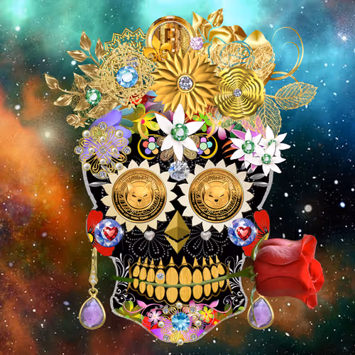 Crypto Sugar Skull