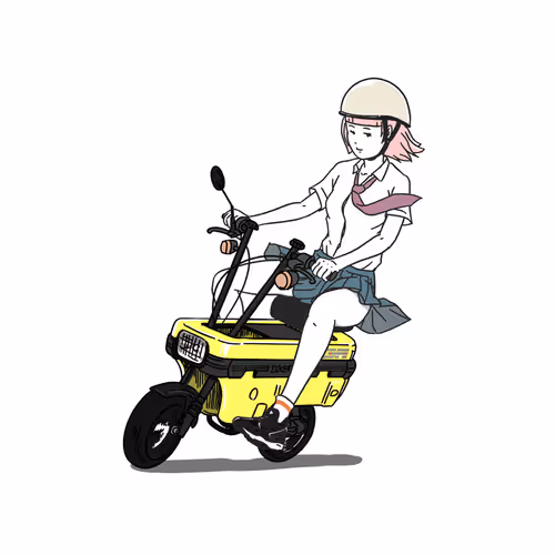 #002 Scooter Girl