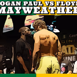 Logan "Maverick" Paul Vs Floyd "Money" Mayweather 1 of 1