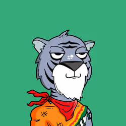 Grouchy Tiger Social Club #3589