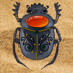 Scarabaeus sacer (Ancient Egypt)#100