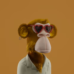 3D Bored Ape Club #185