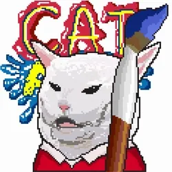 CryptoMemeCat #25 - Cat Attack