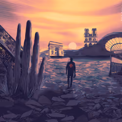 Paris is sad
