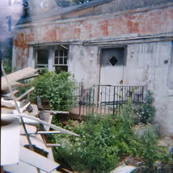 Shot on Holga #6: Back Porch