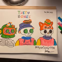 Colorful Bones