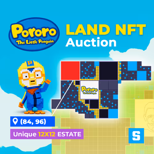 Pororo LAND Sale - 12x12 Estate L [84,96]