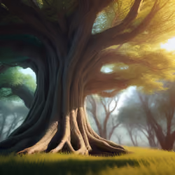 Magical Oak Tree