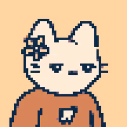 Bored Pixel Cat #4391