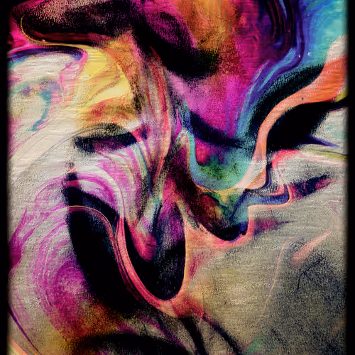 Aimonomia // Charcoal Abstract