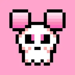 Kawaii SKULL #4398