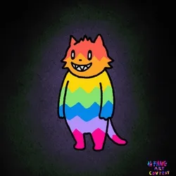 White Cat Fang Art Contest