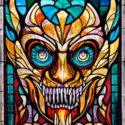 Corrupt stained glass #25