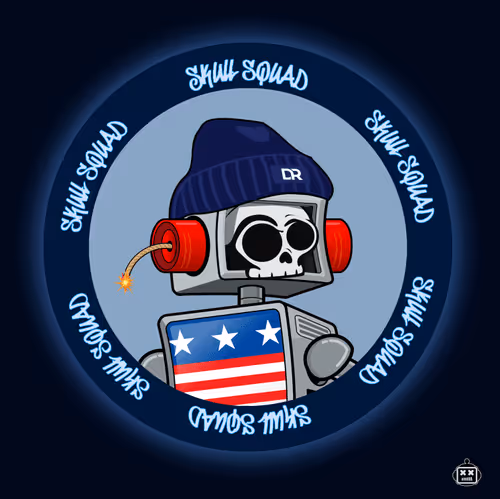 Drunk Robots Skull Squad