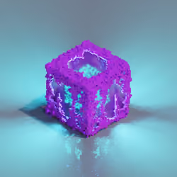 VoxCube gamma Turquoise-Violet