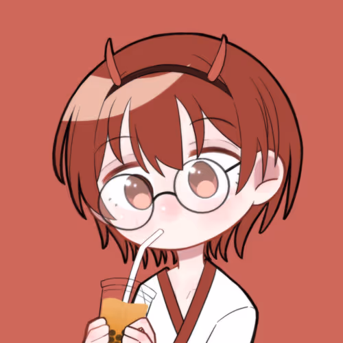 Cute Glasses Girl Chibi