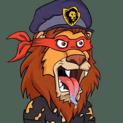Lazy Lion #3