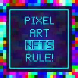 Epic Crypto Phrase #29 Pixel Art NFTs rule!
