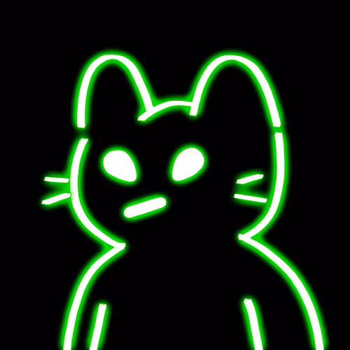 Neon Cat #280