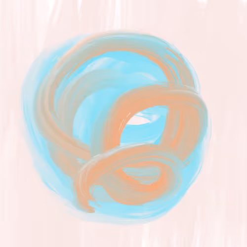 Scribble #16: Multiple-line overlaid circle