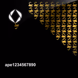 OLD Golden Dragon Edition ape1234567890 Avatar, by BSP3