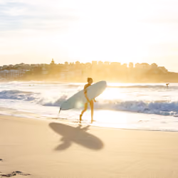 Checking the Surf at Bondi