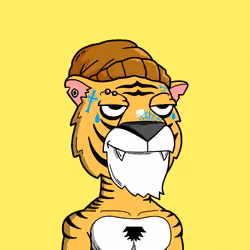 Grouchy Tiger Social Club #1949