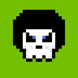 Kawaii SKULL #8198