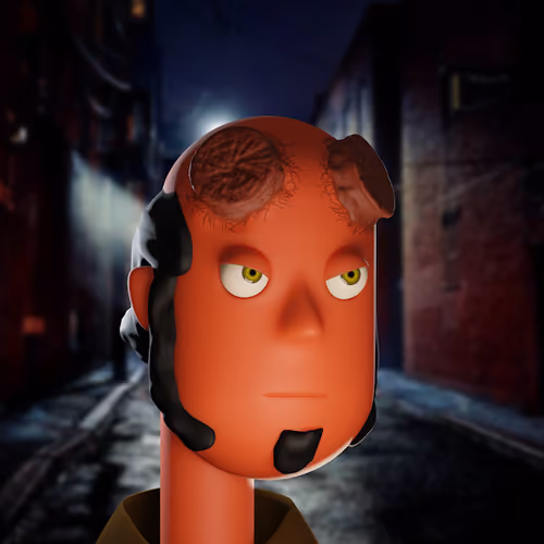 3D CryptoPunks Vol 2 #046 (Hellboy)