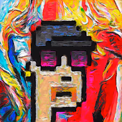 Crypto-Van-Gogh-Punk #0076