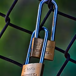 Locked forever in love
