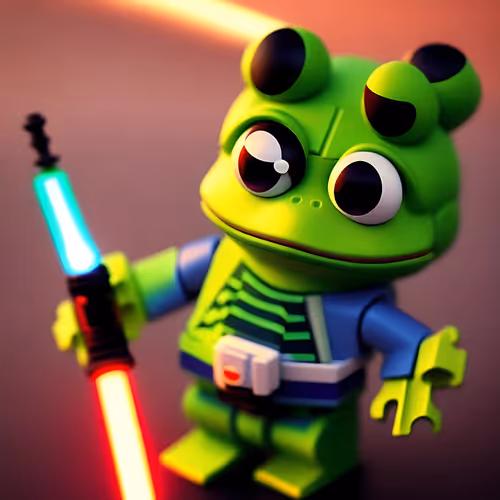 Pepe The Toy Brick Frog Mt8v2beFoK